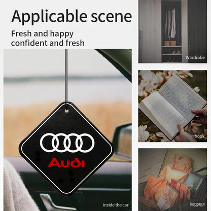 Ambientador para coche, perfume para interior de coche, colgante para espejo retrovisor para Audi A1, A3, A4, A5, A6, A7, S3, S4, S5, S6, RS3, RS4, RS5, accesorios.