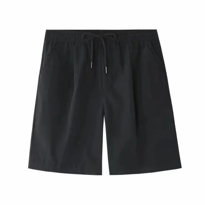 Pantalones casuales de negocios de verano para hombre, ajustados, de pierna recta, holgados, cómodos, de seda helada, transpirables