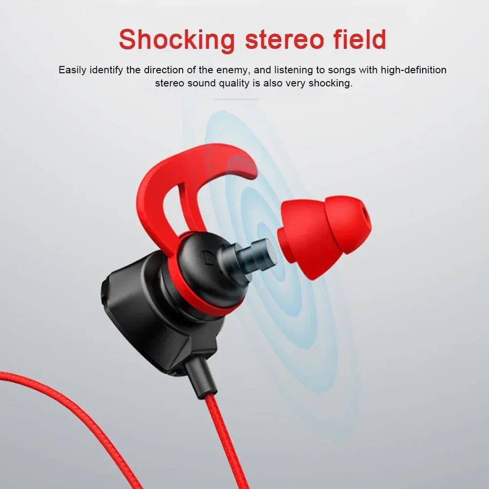 Auriculares para gamers con cable y micrófono para PUBG, PS4, CSGO, teléfono, tableta, portátil, universales.