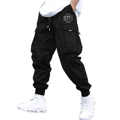 Retro Workwear Loose Sports Men's Casual Pants Straight Leg Trousers Spring Autumn Popular Long Pants Comfortable Fit