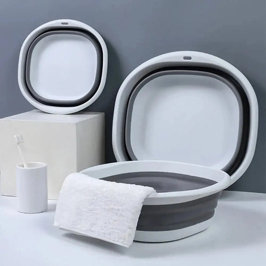 Lavabos plegables de plástico, lavabos portátiles, bañera plegable para bebés y adultos, accesorios de baño y cocina, lavabos.