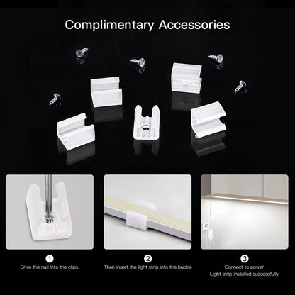 Tira LED COB inteligente ZigBee 3.0 Wifi Tuya de 5V con luz USB, cinta LED neón con regulador de intensidad, controlador LED compatible con Alexa, lámpara de armario, decoración