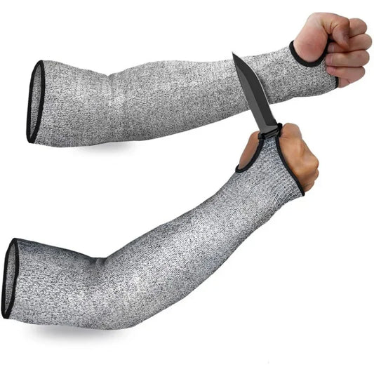 1 funda protectora para brazo de trabajo HPPE de nivel 5, resistente a cortes y antiperforación. Envío ED.