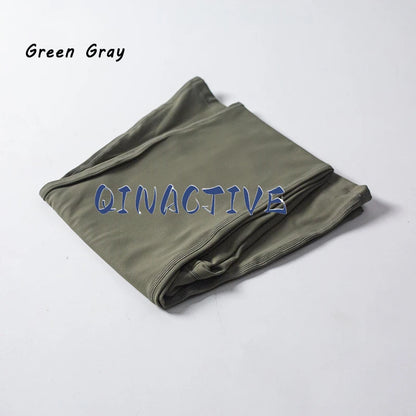 Pantalones de yoga QINACTIV para mujer, tipo flare, acampanados, de cintura alta, para fitness, gimnasio, deportes casuales y elásticos.