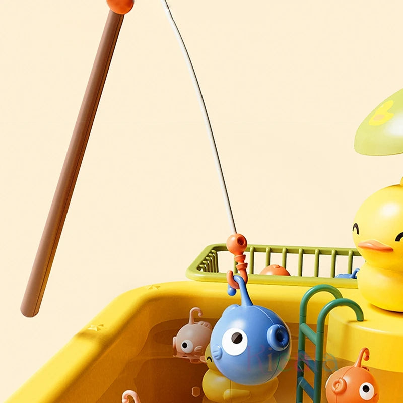 Fregadero de cocina para niños, lavavajillas eléctrico, juguete con agua corriente, juego de simulación, comida, pesca, juego de rol, regalo para niñas