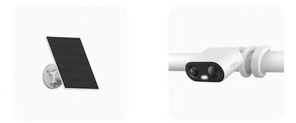 Kit IMOU Cell Go Full Color con panel solar, cámara recargable, Wi-Fi, cámaras de vigilancia exterior, detección humana PIR, IP65