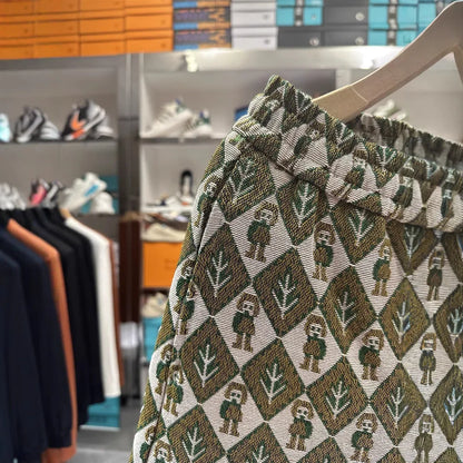 Pantalones cortos de playa holgados de moda de verano para hombre, pantalones casuales de cinco cuartos, cómodos, transpirables, ligeros, de secado rápido
