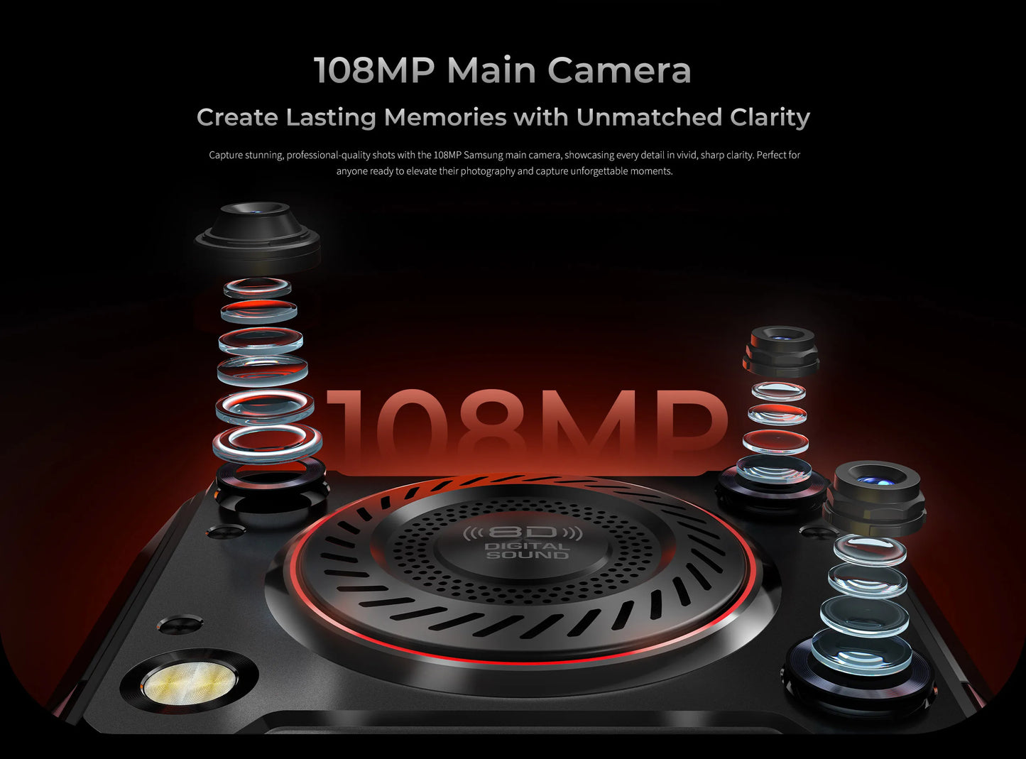 【NUEVO】OUKITEL WP56 Teléfono resistente, batería de 16000 mAh, carga de 45 W, 36 GB + 512 GB, pantalla FHD de 6.8" a 120 Hz, procesador MTK7050, cámara de 32 MP + 108 MP, Android 15