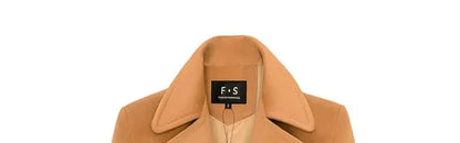 Abrigo de lana de alta calidad para jóvenes, cálido, informal, extralargo, cruzado, grueso, tallas grandes S-7XL 8XL 9XL