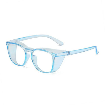 Gafas anti-luz azul para hombres y mujeres, transparentes, a prueba de arena, antichoque, para ciclismo, seguras, con bloqueo de luz azul, protección para los ojos.