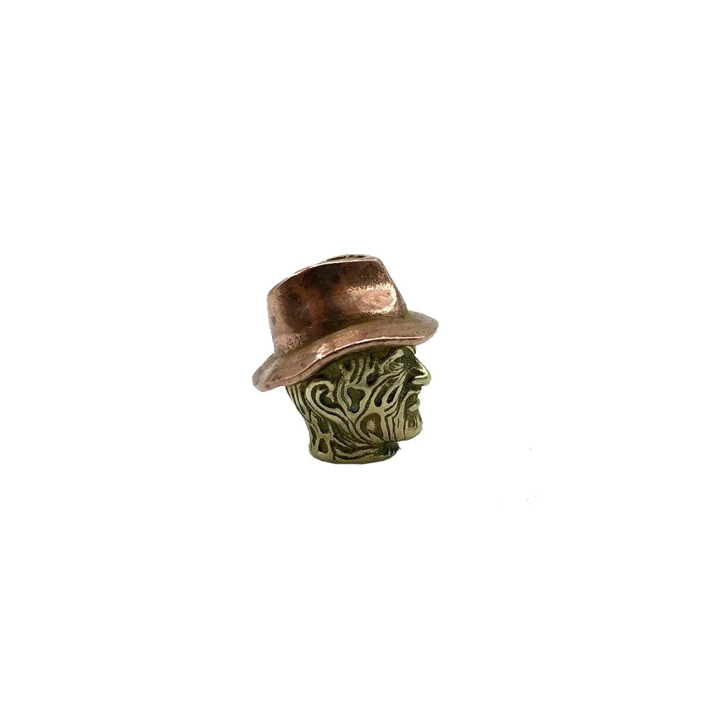 Herramientas de bricolaje para exteriores EDC, cuentas de latón y cobre para cuchillos, colgantes clásicos de cordón, dijes de cuerda para paraguas, llaveros, accesorios, regalo para hombres