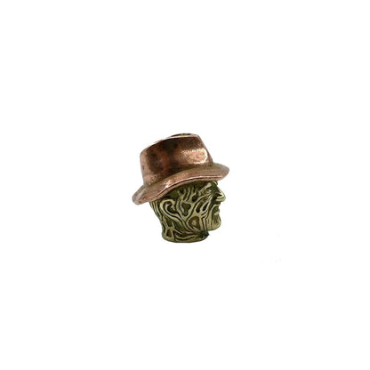 Herramientas de bricolaje para exteriores EDC, cuentas de latón y cobre para cuchillos, colgantes clásicos de cordón, dijes de cuerda para paraguas, llaveros, accesorios, regalo para hombres
