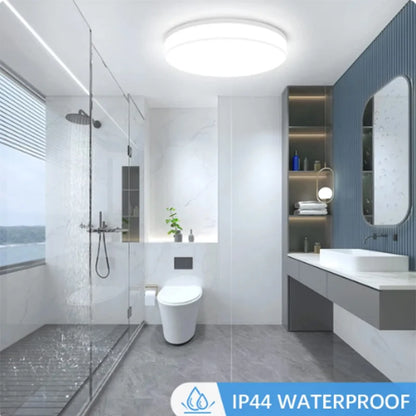 Lámpara de techo LED redonda ultrafina para dormitorio, iluminación LED brillante para habitación, accesorio de iluminación de techo, decoración moderna del hogar.