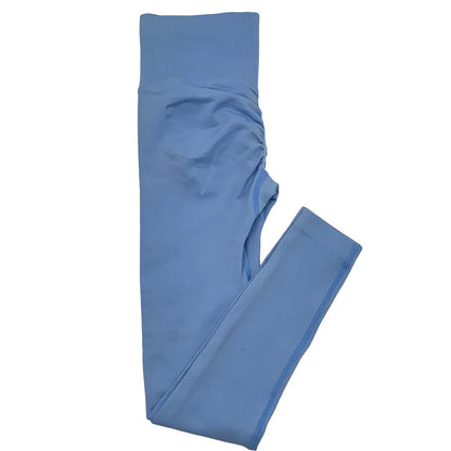 Pantalones de yoga para mujer Mitaogirl, sin costuras, para entrenamiento físico, realce de glúteos, moldeadores de cadera, para gimnasio.