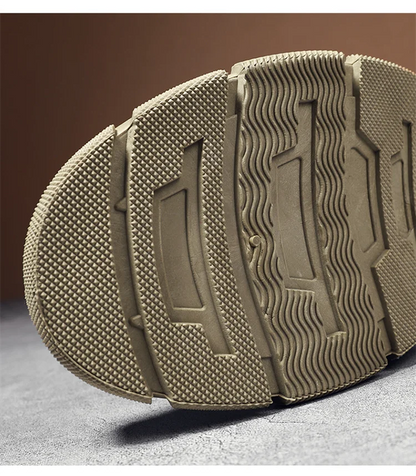 Botas militares para hombre y mujer, camuflaje, caqui, negro, caña alta, antideslizantes, tácticas, para mecánico, trabajo, escalada, zapatillas deportivas.