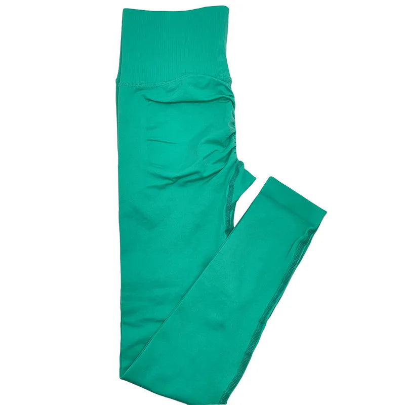 Pantalones de yoga para mujer Mitaogirl, sin costuras, para entrenamiento físico, realce de glúteos, moldeadores de cadera, para gimnasio.