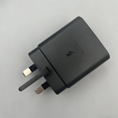 Cargador rápido PD original de 45 W, adaptador de pared de carga rápida tipo C para Samsung Galaxy S23 S22 S21 Ultra A54 A53 A52S.