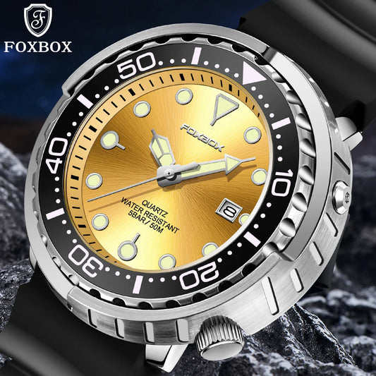 Reloj de lujo LIGE para hombre, deportivo, de exterior, con calendario, de cuarzo, de silicona suave, resistente al agua.