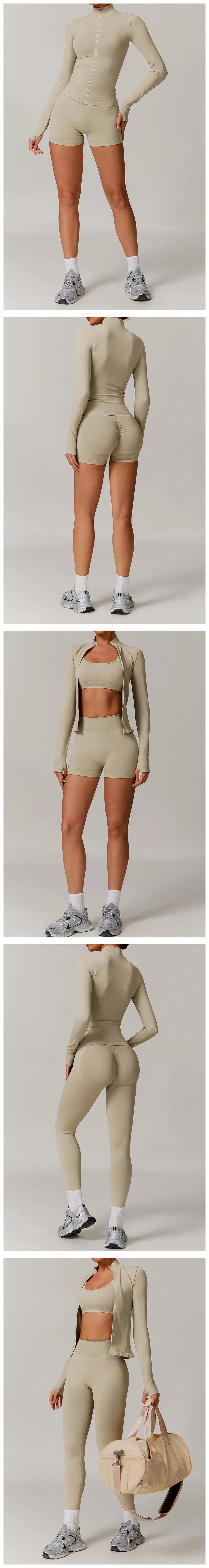 Conjunto de yoga deportivo sin costuras para mujer, 2 o 3 piezas, ropa deportiva para gimnasio, conjuntos de yoga para mujer, chándales, sujetador deportivo, leggings para gimnasio