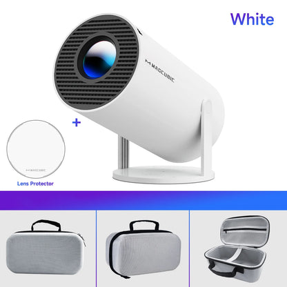Proyector Magcubic HY300 Pro 4K Android 11, doble Wi-Fi 6, 290 ANSI, Allwinner H713 BT5.0, 1080P, 1280 x 720P, para cine en casa y exteriores
