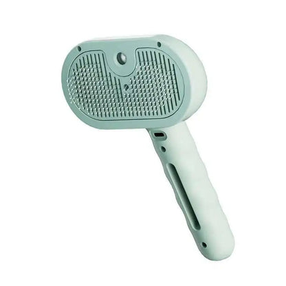 Cepillo de vapor caliente para gatos con spray para perros, cepillo de masaje con vapor para mascotas, peine depilatorio, peine de masaje con vapor para perros y gatos de pelo largo