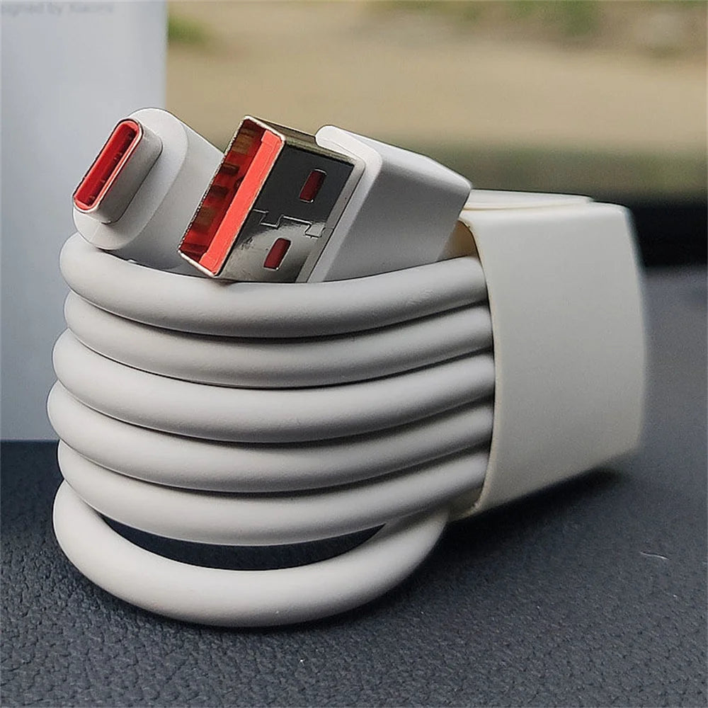 Cable de carga rápida USB tipo C original Xiaomi 6A 120W 90W 67W 55W 33W Turbo para Mi 14 13 12 11 Pro Redmi Note 12 11 T Pro POCO X4