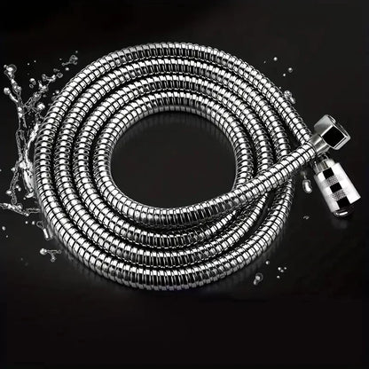 Manguera de ducha de baño de acero inoxidable, tubo flexible, cabezal de ducha, tubería de plomería para accesorios de baño