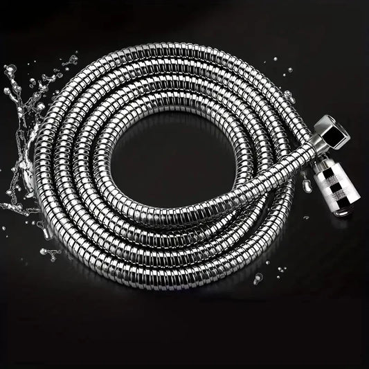 Manguera de ducha de baño de acero inoxidable, tubo flexible, cabezal de ducha, tubería de plomería para accesorios de baño