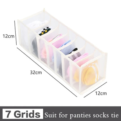Caja de almacenamiento para organizar jeans, organizador de armario, sistema de organización de ropa, organizador de cajones, armario, organizador de almacenamiento de pantalones