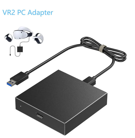 Accesorios de juego para PS VR2 Adaptador de PC Adaptador de computadora para consola PS5 Convertidor Compatible con Windows