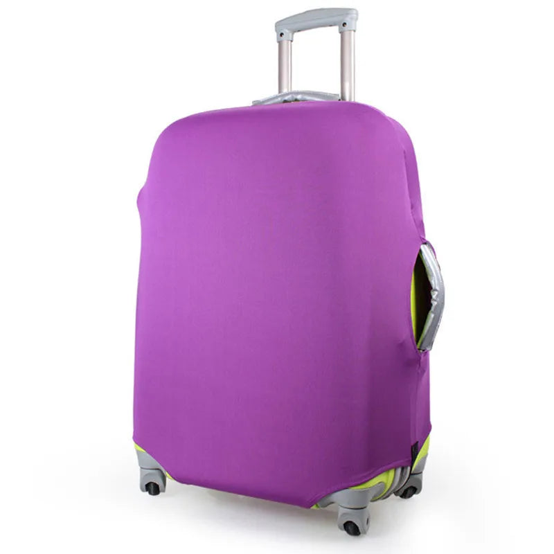 Funda protectora para maleta de viaje, funda con ruedas, funda antipolvo para equipaje de viaje, accesorios de viaje, organizador de embalaje, multicolor