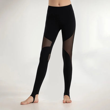 Mallas de Yoga para Mujer con Parches de Malla, Cintura Alta, Pantalones de Gimnasio, Secado Rápido, Ropa Deportiva para Correr y Entrenamiento, Leggings Deportivos para Mujer