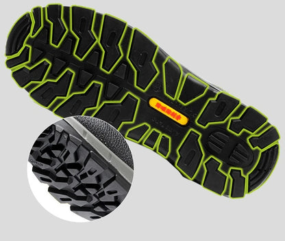 Work Safety Shoes Men Waterproof Slip On Male Breathable Work Steel Toe Shoes Electrical Insulation Construction Sneakers