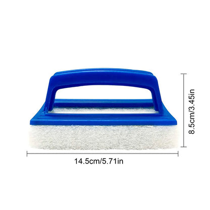 Cepillo de limpieza de paredes de piscina, depurador de línea de flotación, limpieza de piscinas, aguas termales, piscinas, spa, accesorio de bañera, cepillo de esponja, limpiador de piscinas