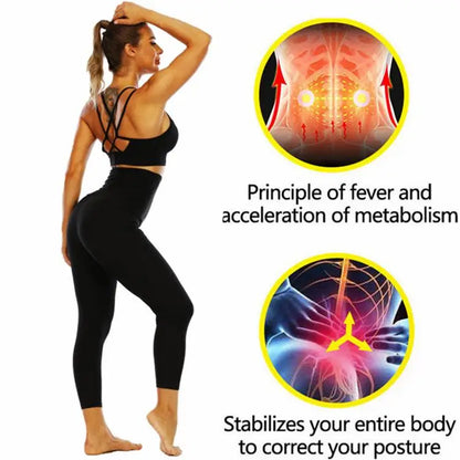 Pantalones moldeadores para mujer, faja reductora, efecto sauna de sudoración intensa, pantalones adelgazantes, control de abdomen, ropa moldeadora, leggings deportivos para gimnasio, pantalones cortos de fitness.