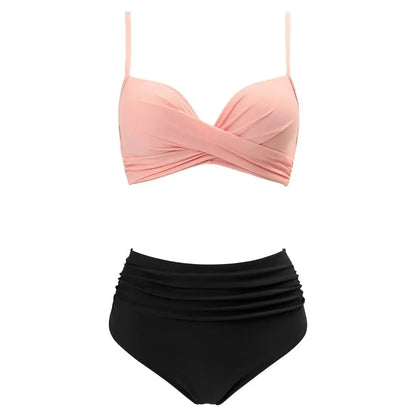 Traje de baño bikini para mujer, oferta de temporada, de nailon puro, multicolor, con bolsa rígida, SY3404, diseño independiente.