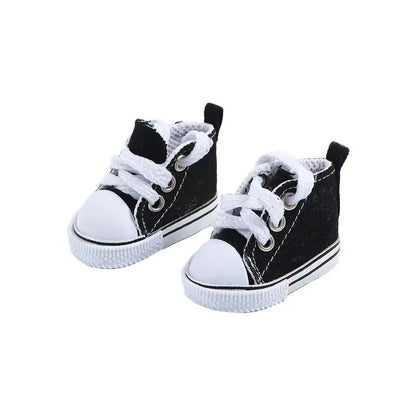 Accesorios para muñecas, juguete para niña, zapatos para muñecas 1/6, zapatillas para muñecas de 5 cm, zapatos para muñecas, zapatos de lona para muñecas, zapatos para muñecas BJD.
