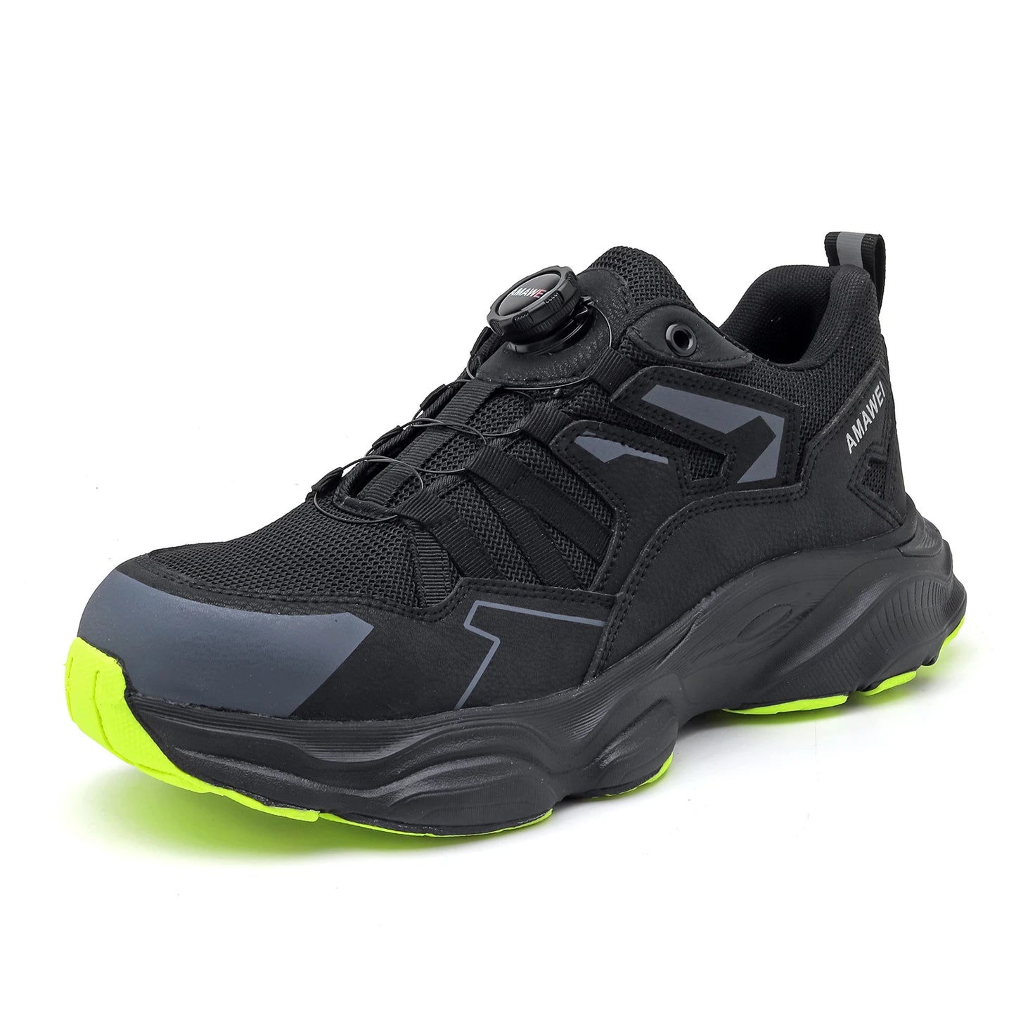 Zapatos de seguridad con puntera de acero para hombre, botas de trabajo industriales antideslizantes, antiperforación y antigolpes, ligeras y con certificación CE.