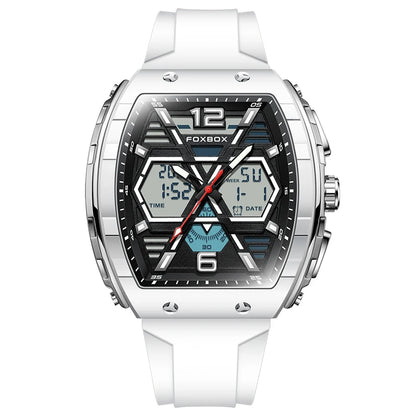 Reloj militar digital LIGE para hombre, resistente al agua hasta 50 m, LED, de cuarzo, deportivo, grande, Masculino