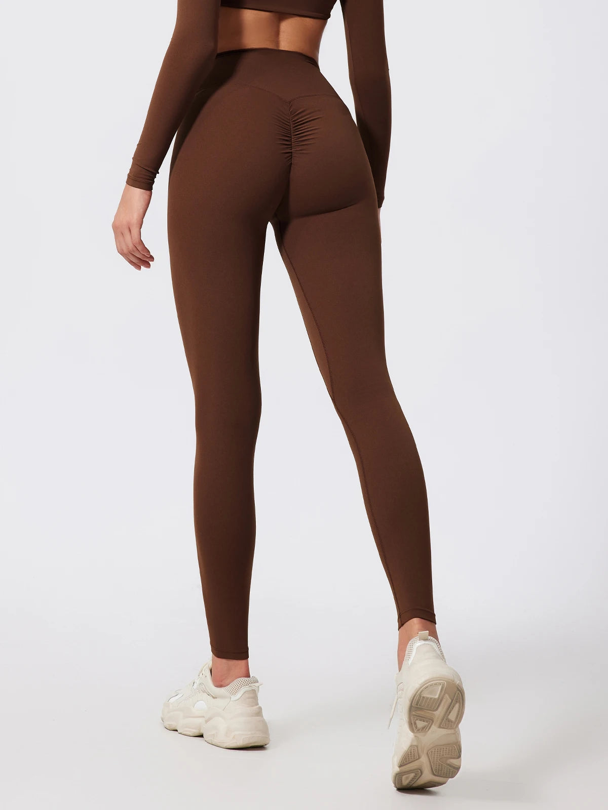 Mallas deportivas de cintura alta Ctenkevet para mujer, pantalones de gimnasia elásticos, mallas para correr, mallas de entrenamiento para mujer, medias suaves, pantalones de yoga push up.