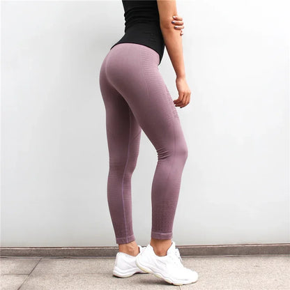 Pantalones de yoga LANTECH para mujer, deportivos, para correr, ropa deportiva, leggings elásticos para fitness, sin costuras, control de abdomen, mallas de compresión para gimnasio