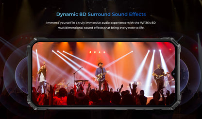 [Estreno mundial] Smartphone resistente Oukitel WP36, batería de 10600 mAh, pantalla HD+ de 6,52", 16 GB de almacenamiento interno, 128 GB de almacenamiento interno, sistema operativo Android 13, cámara de 13 MP