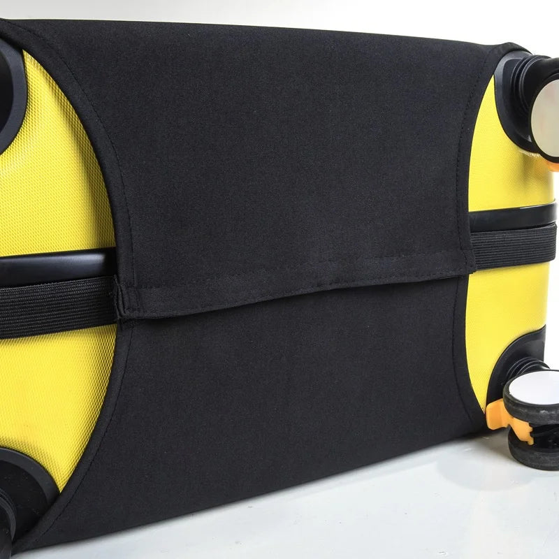 Funda protectora para maleta de viaje de moda, funda protectora para equipaje, color sólido, adecuada para maletas de 18 a 28 pulgadas.