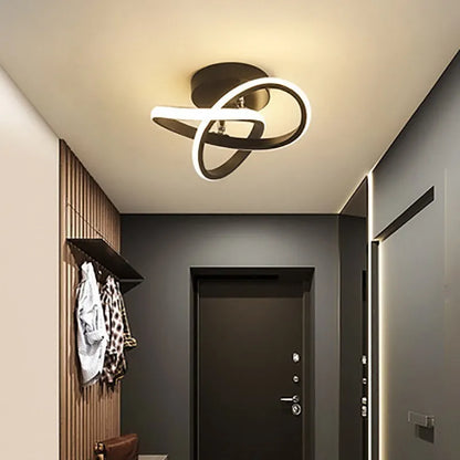 Lámparas de techo LED para pasillo, modernas y minimalistas, para sala de estar, balcón, entrada, escalera, decoración del hogar, accesorios LED brillantes.
