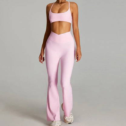 Conjunto deportivo de yoga para mujer mikeyoga, 2 piezas, secado rápido, ideal para gimnasio, correr y entrenar. Incluye ropa deportiva de manga corta para yoga.