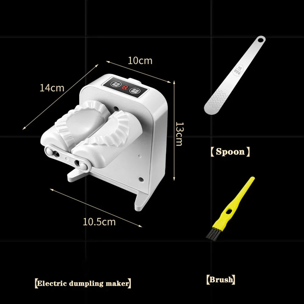 Máquina eléctrica automática para hacer empanadillas, molde para empanadillas, prensado de piel, empanadillas eléctricas, raviolis, accesorios de cocina