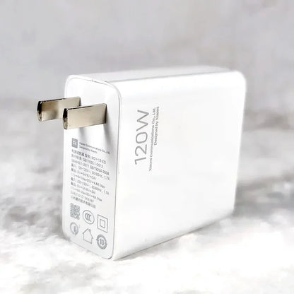 Cargador turbo original Xiaomi de 120 W, carga rápida tipo C, 6 A, adaptador de corriente, cable USB para Mi 13 Ultra, 12T Pro, 11T, RedMi Note 13