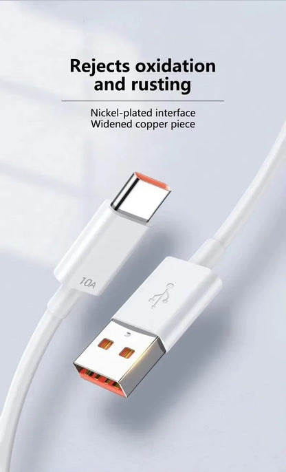 Cable USB tipo C original para Xiaomi de 120 W y 6 A, carga rápida turbo para Mi 15, 14, 13 Ultra Pro, Redmi Note 14, K80, Poco X6
