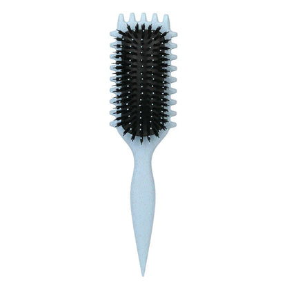 Cepillo para peinar y dar forma a los rizos de hombres y mujeres. Cepillo para peinar y dar forma a los rizos de hombres y mujeres. Herramientas para reducir los tirones.
