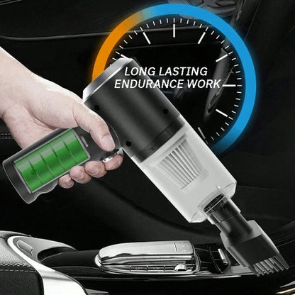 Aspiradora combinada de succión y soplador integrada 3 en 1, aspiradora doméstica con carga USB para coche pequeño